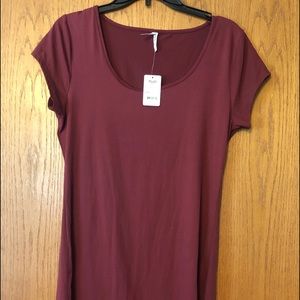 MUDD bodycon burgundy dress XL new tags